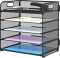Mesh Paper Tray Organizer for Home Office & Desk Storage