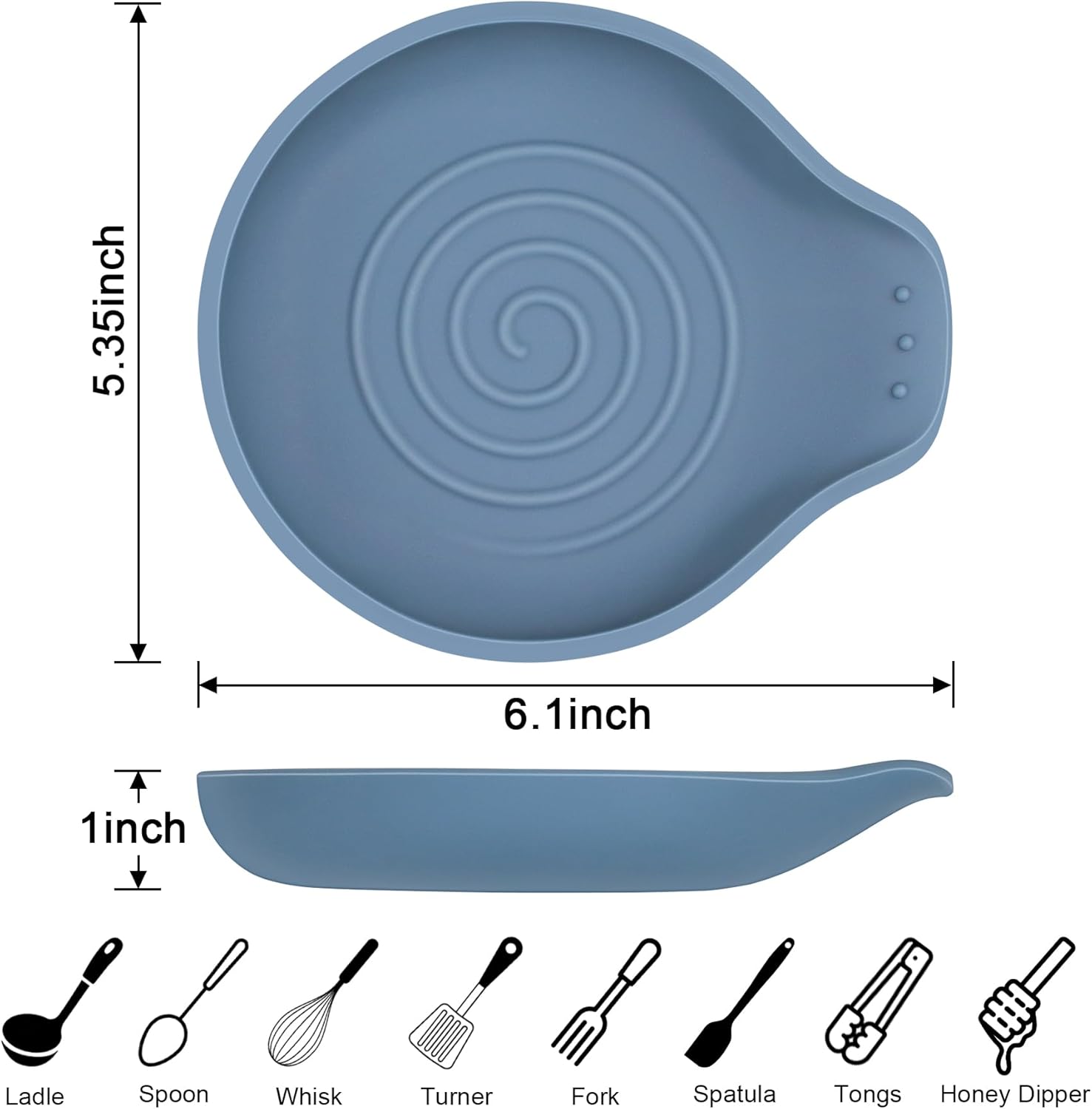 Silicone Utensil Rest