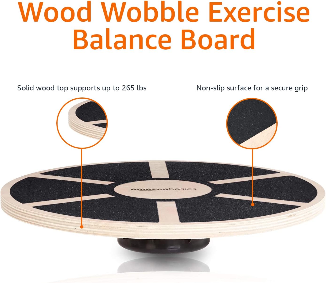 Balance Board Trainer for Core Strength & Stability