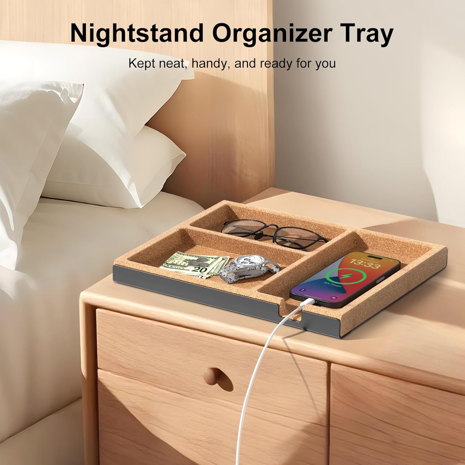 Bedside Catchall Tray