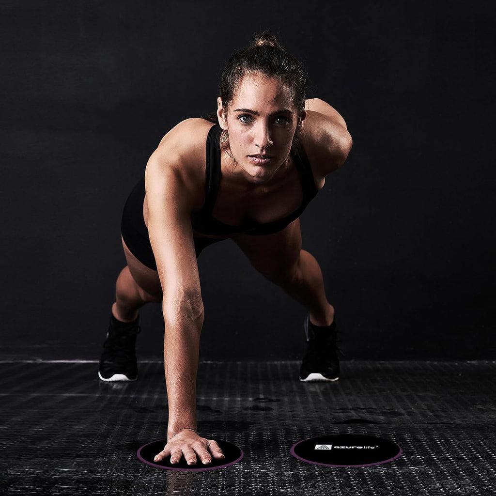 Dual-Sided Core Slider Discs for At-Home Fitness