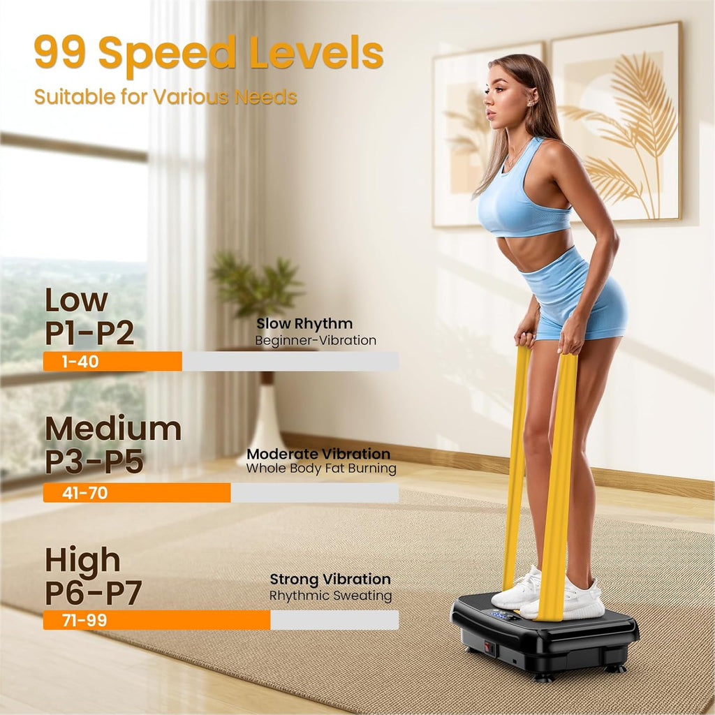 Vibration Plate Trainer for At-Home Fitness & Recovery
