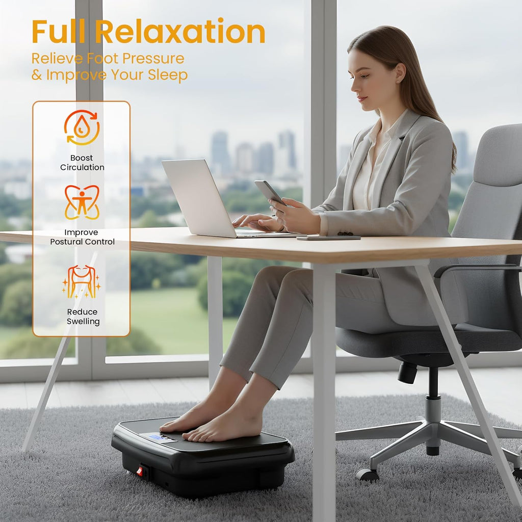 Vibration Plate Trainer for At-Home Fitness & Recovery